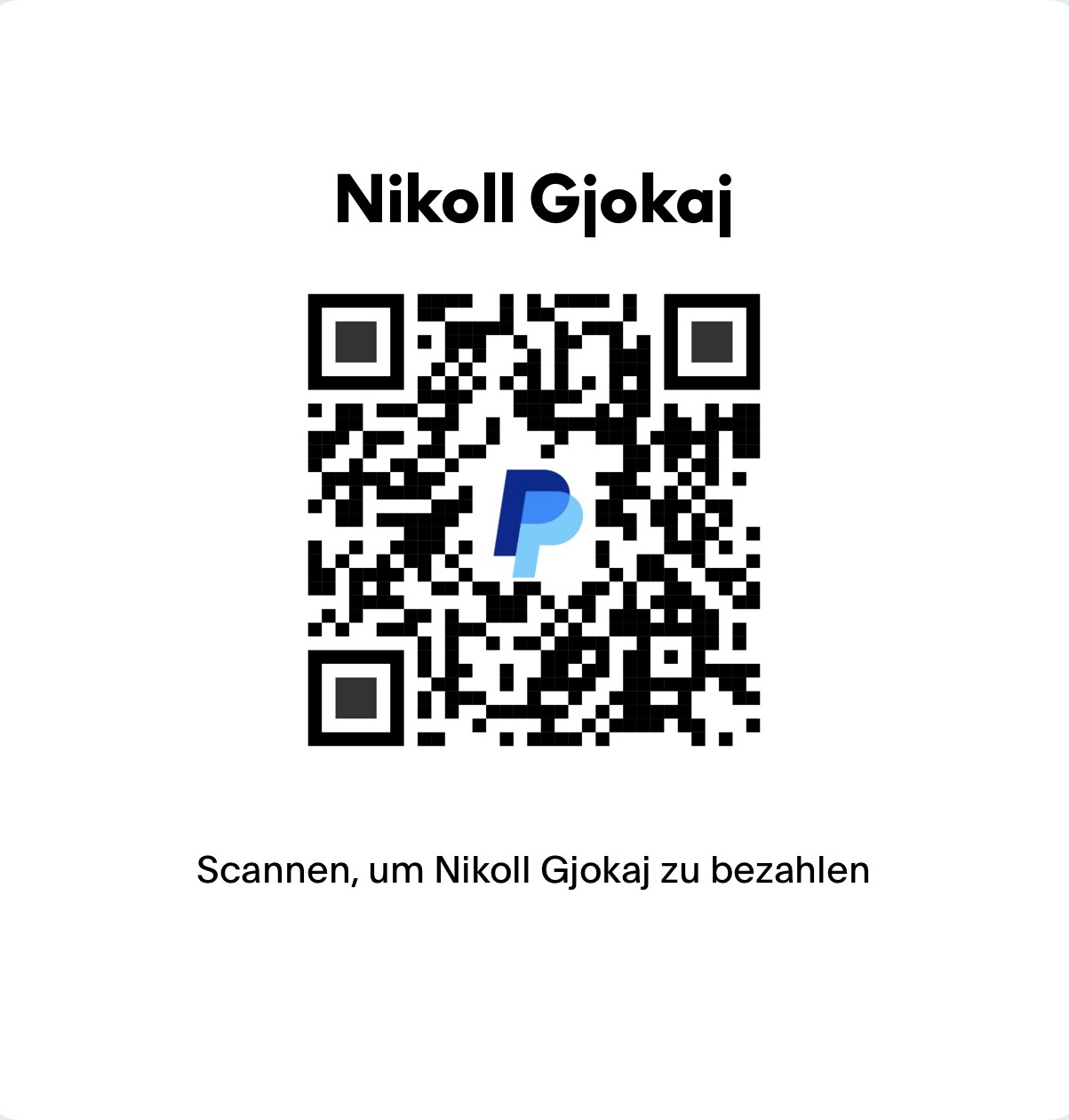 PayPal QR Code